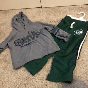 Carter’s hoodie with matching track pants